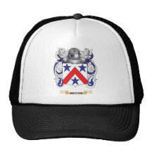 Manteau de Brodie des bras (crête de famille) Casquettes