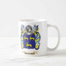 Manteau de Greenaway des bras (crête de famille) Mugs À Café