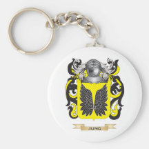 Manteau de Jung des bras (crête de famille) Porte-clefs