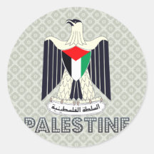 Manteau de la Palestine des bras Autocollants