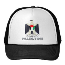 Manteau de la Palestine des bras Casquettes
