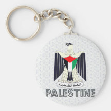 Manteau de la Palestine des bras Porte-clés