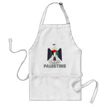 Manteau de la Palestine des bras Tablier
