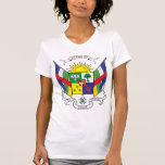 Manteau de la république centrafricaine de détail  t-shirts