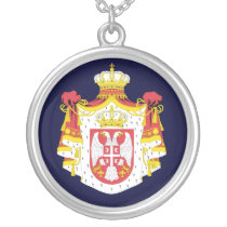 Manteau de la Serbie des bras colliers