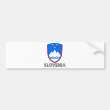 Manteau de la Slovénie des bras Autocollant Pour Voiture