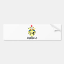 Manteau de la Tunisie des bras Autocollant Pour Voiture