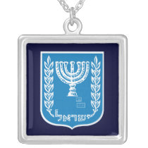 Manteau de l'Israël des bras colliers