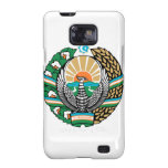 Manteau de l'Ouzbékistan des bras Coques Samsung Galaxy S2