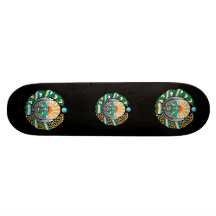 Manteau de l'Ouzbékistan des bras Skateboards
