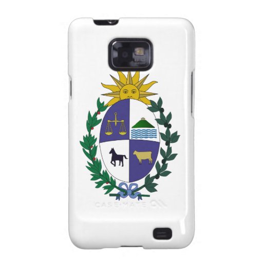 Manteau de l'Uruguay des bras Coques Samsung Galaxy S2