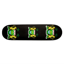 Manteau de Sierra Leone des bras Skateboards Personnalisés