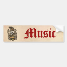 Manteau des bras musical adhésif pour voiture