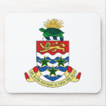 Manteau des Îles Caïman des bras Tapis De Souris