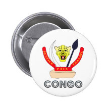 Manteau du Congo des bras Badge