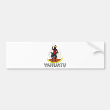 Manteau du Vanuatu des bras Autocollant Pour Voiture