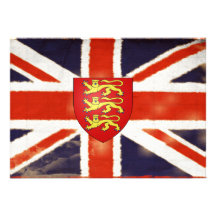 Manteau vintage d'Union Jack des invitations de br