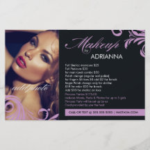 Maquillage de 311 lilas par l'insecte tract personnalisé