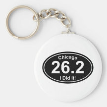 Marathon de Chicago Porte-clés