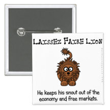 Marché de faire de Laissez philosphy Badges
