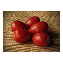 Marché de tomate cartes de visite personnelles
