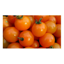 Marché de tomate modèles de cartes de visite