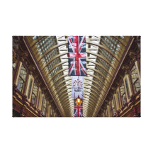 Marché Londres de Leadenhall Toiles Tendues Sur Châssis