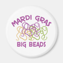 Mardi gras aimant pour réfrigérateur