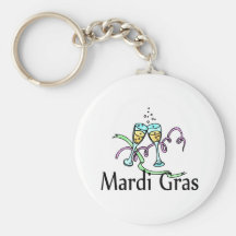 Mardi gras Champagne Porte-clés