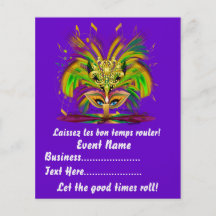 Mardi Gras Koningin 4.5 de Nota's van het Uitzicht Folders