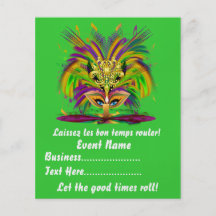 Mardi Gras Koningin 4.5 de Nota's van het Uitzicht Folders