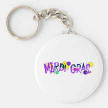 Mardi gras porte-clef