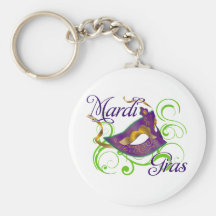 Mardi gras porte-clefs