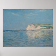 Marée basse chez Pourville (1882) Affiche