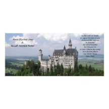Mariage de château de conte de fées faire-parts