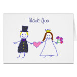 Mariage de ~ de Merci Carte De Vœux