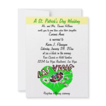 Mariage de jour de Las Vegas St Patrick contempora