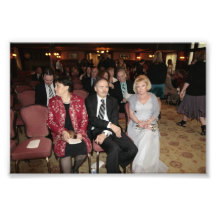 MARIAGE DE KAYE-HOLDEN : CATHY, STEVE, KRYS PHOTOS SUR TOILE