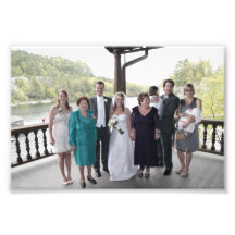 MARIAGE DE KAYE-HOLDEN : LAURIE ET FAMILLE DE KAYE IMPRESSION PHOTO