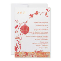 Mariage floral d'inséparables de monogramme de cag