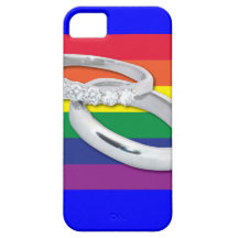 Mariage lesbien gai iPhone 5 case