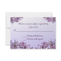 Mariage lilas de RSVP
