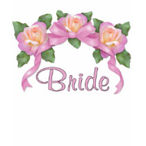 Mariage rose de ruban - jeune mariée