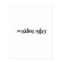 Mariage Usher Carte Postale