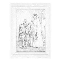 Mariage vintage faire-part