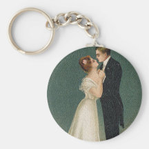 Mariage vintage porte-clés