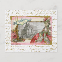 Marie Antoinette au château Versailles Tract Customisé