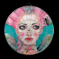 Marie Antoinette Cupcake Faerie - Bijenkoningin dartborden