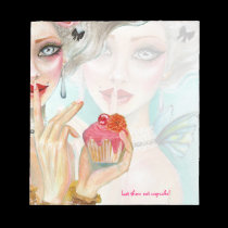 Marie Antoinette Cupcake Koningin Notepaper notitieblokken
