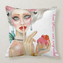 Marie Antoinette Cupcake Koningin Pillow kussens